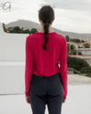 BASERANGE Classic Bamboo Fiber Bamboo Cotton Long Sleeve T-Shirt Series Collection Round Neck Bottoming Shirt France BAS-TOLS-BA-WI24-FUSHIA TOLS-BL-000 FUSHIA TOLS-BA-WI24